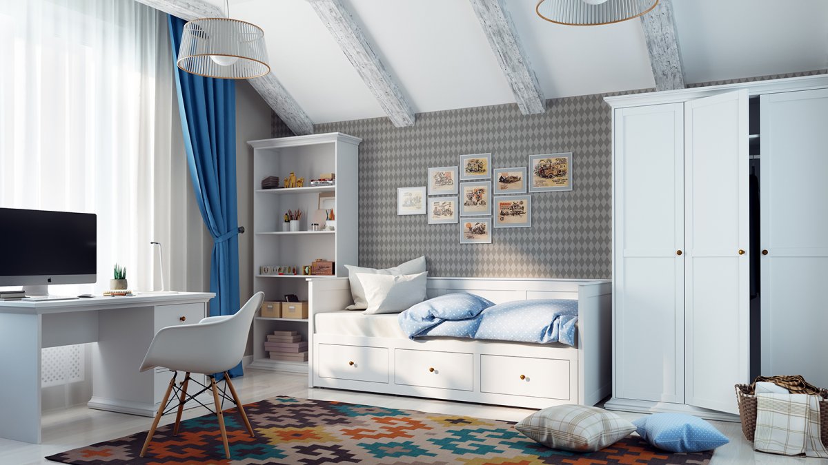 Интерьер детской комнаты девочке