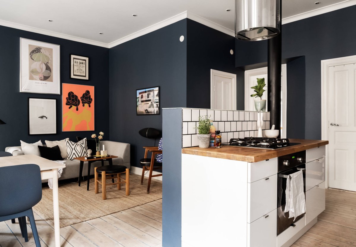 Интерьер гостиной 2022 тренды лофт