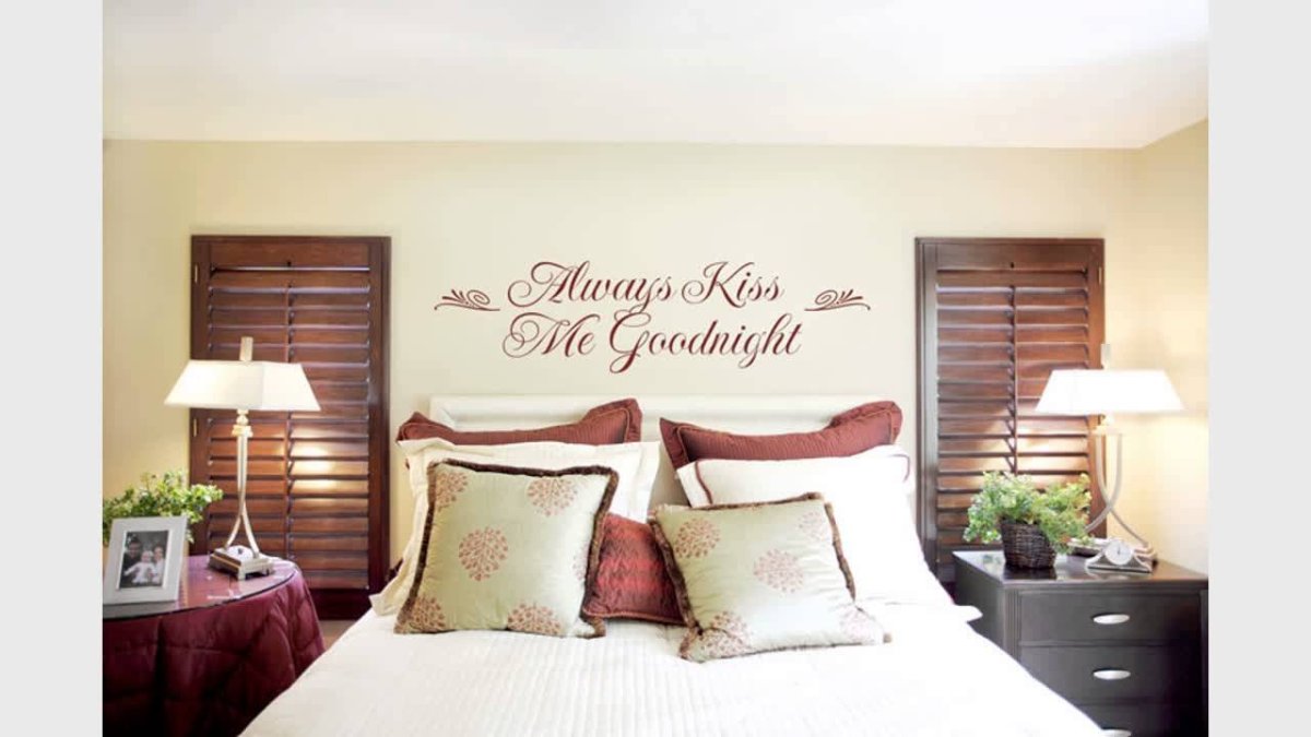 Интерьерные надписи на стену