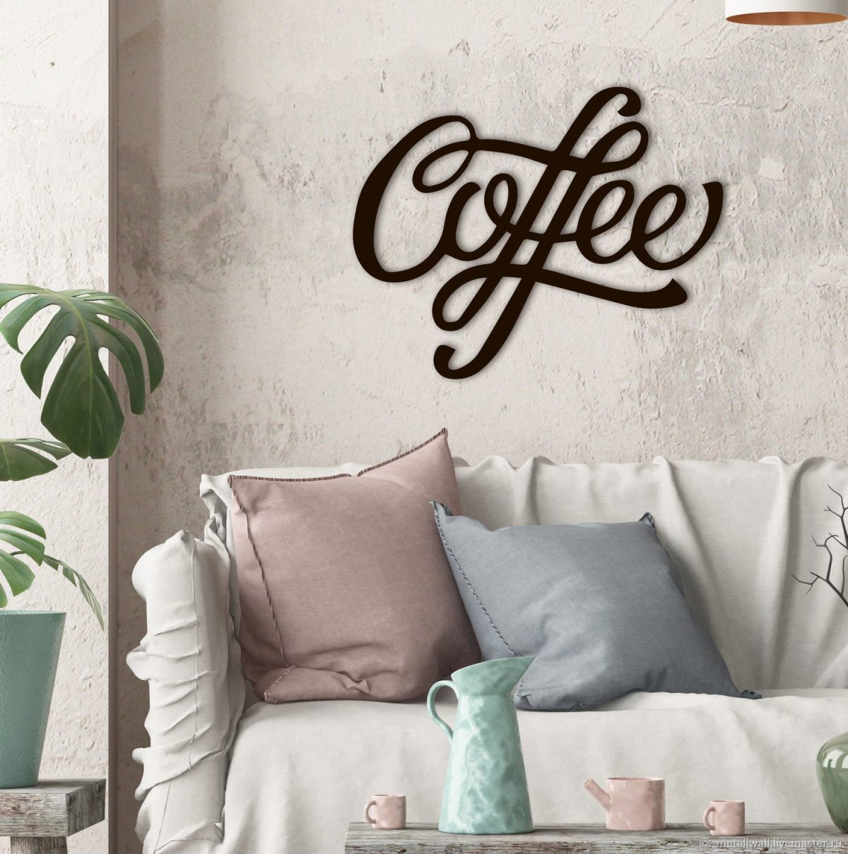 Интерьерные наклейки надписи