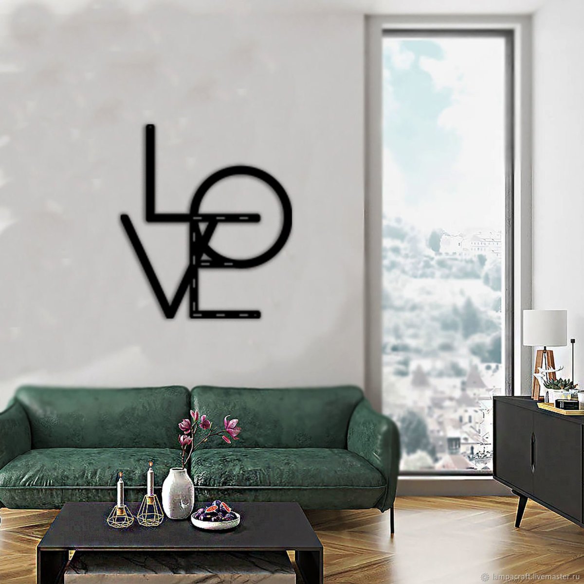 Декоративные надписи на стену для интерьера