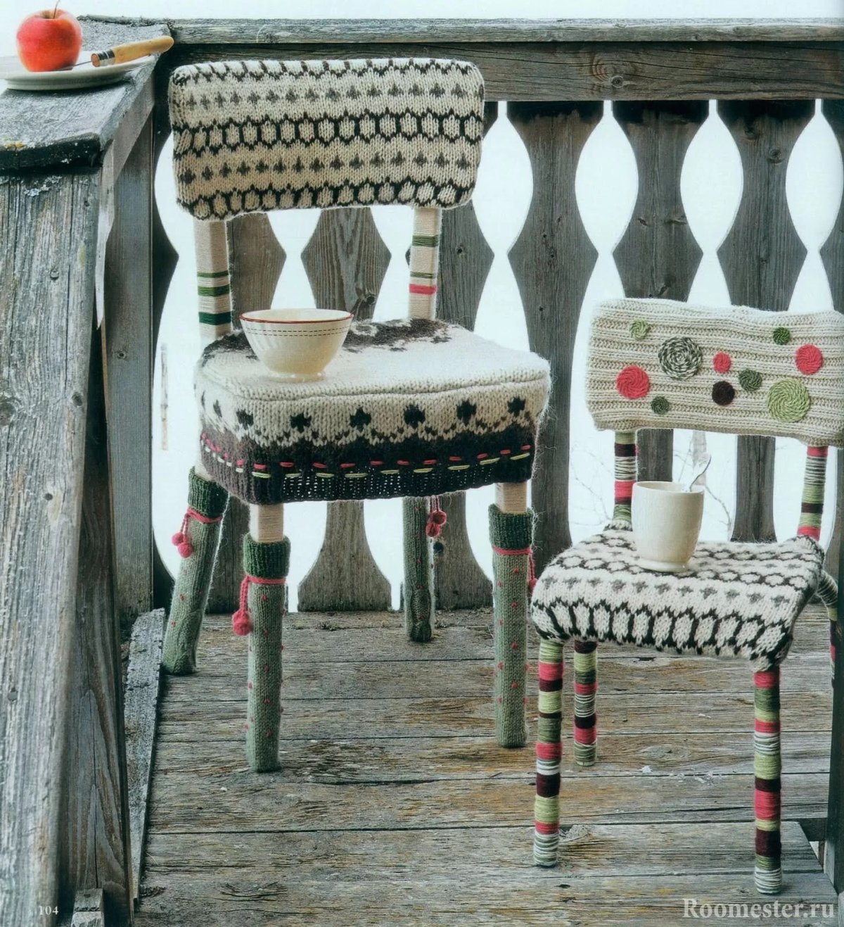 Декор стульев своими руками для дома