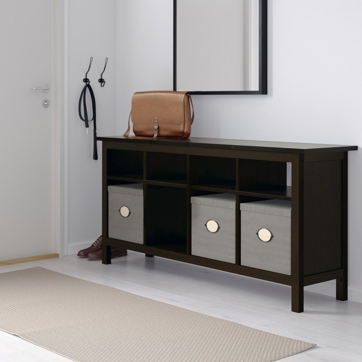 Икеа консольный стол ХЕМНЭС