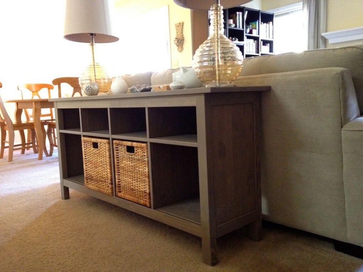 Икеа консольный стол ХЕМНЭС