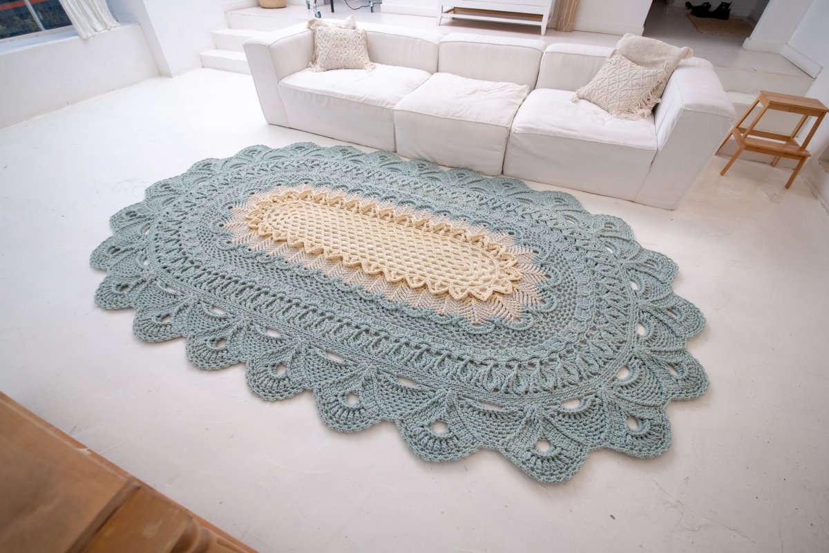 Вязаные ковры