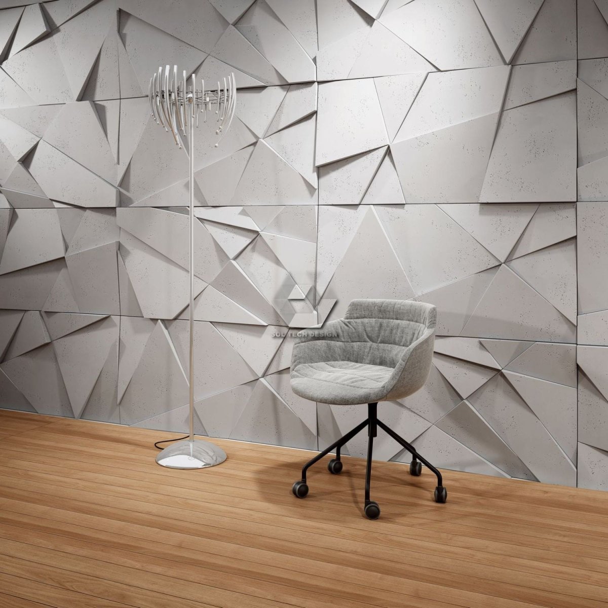 Фотообои 3 d с эффектом цветы