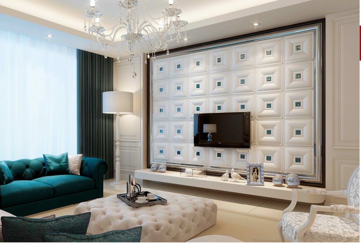 Декоративные панели для ТВ зоны