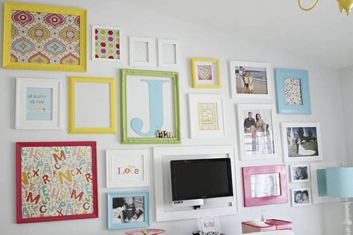 Фоторамка в детской комнате