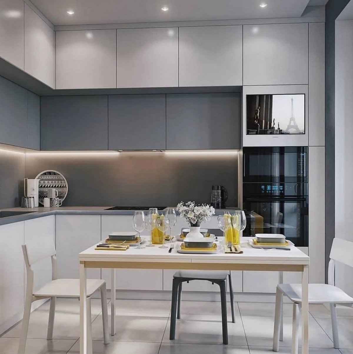 Кухонный гарнитур в современном стиле