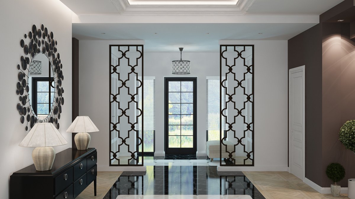 Декоративная решетка ар деко