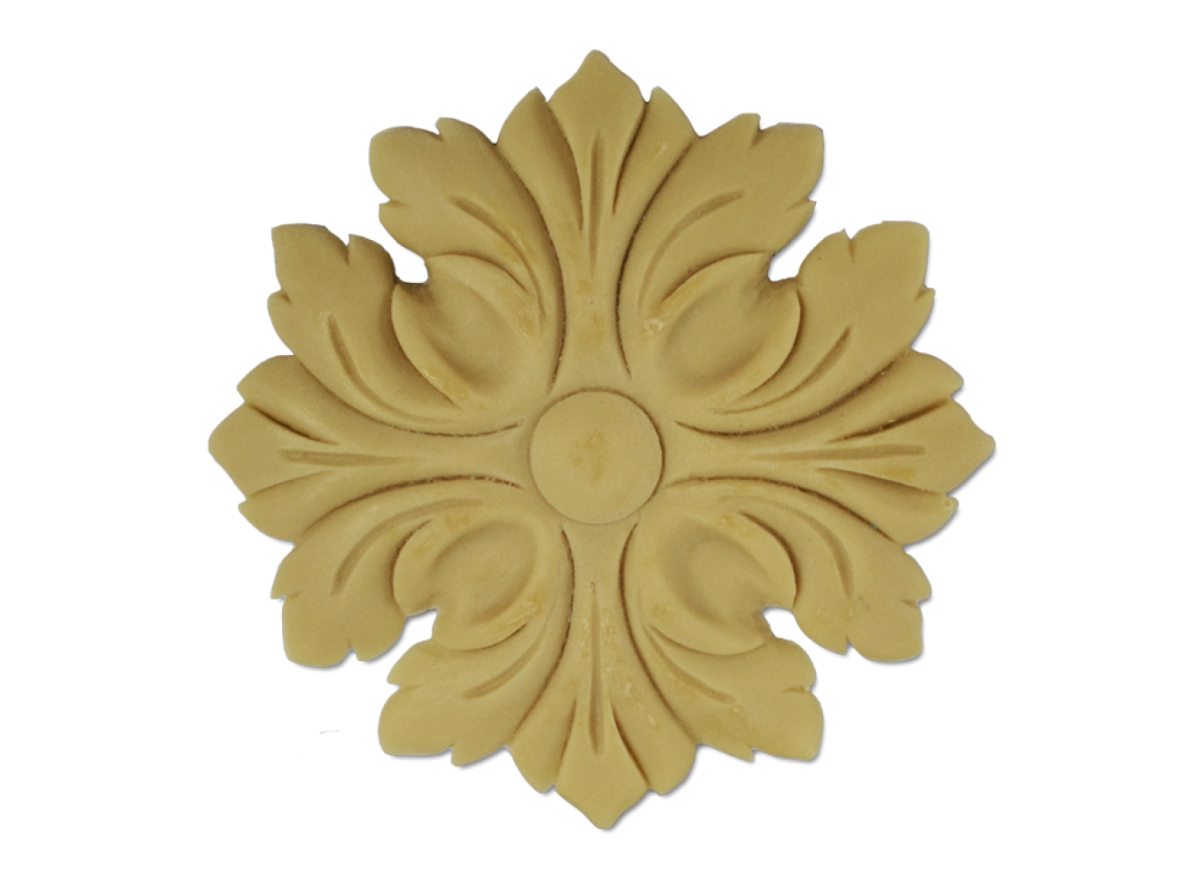 Фасадный poliuretan цветок