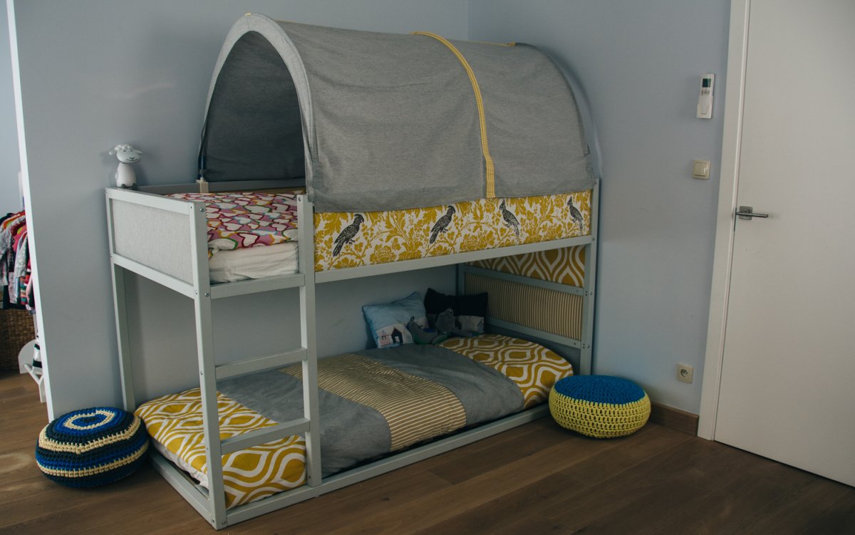 Кровать ikea Кюра сосна