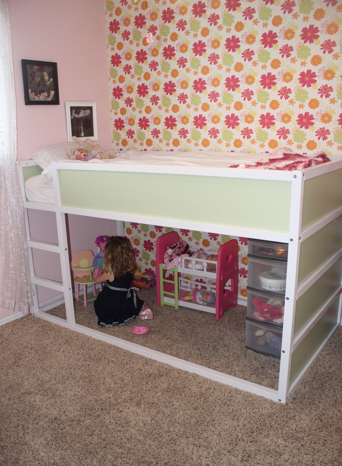 Кровать чердак икеа Кюра