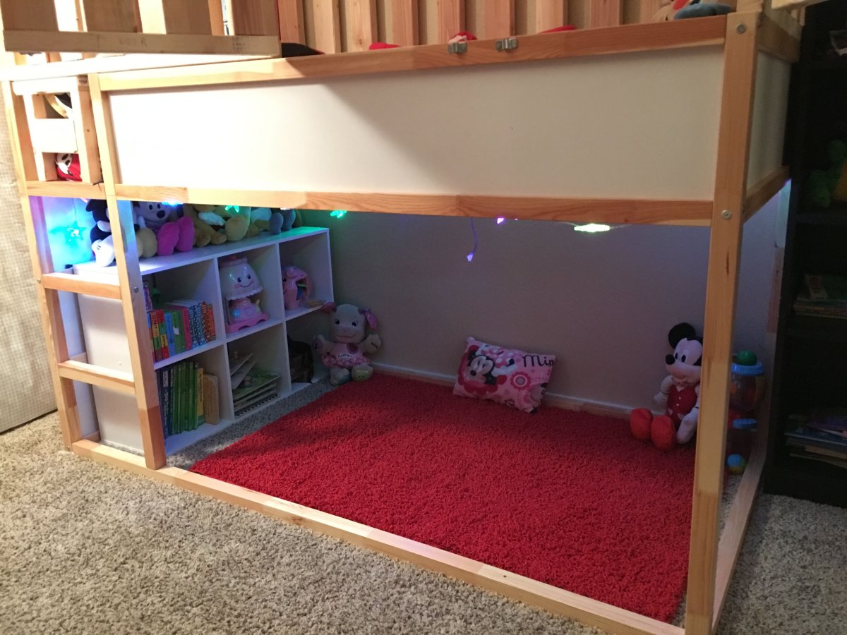 Высота кровати Кюра икеа