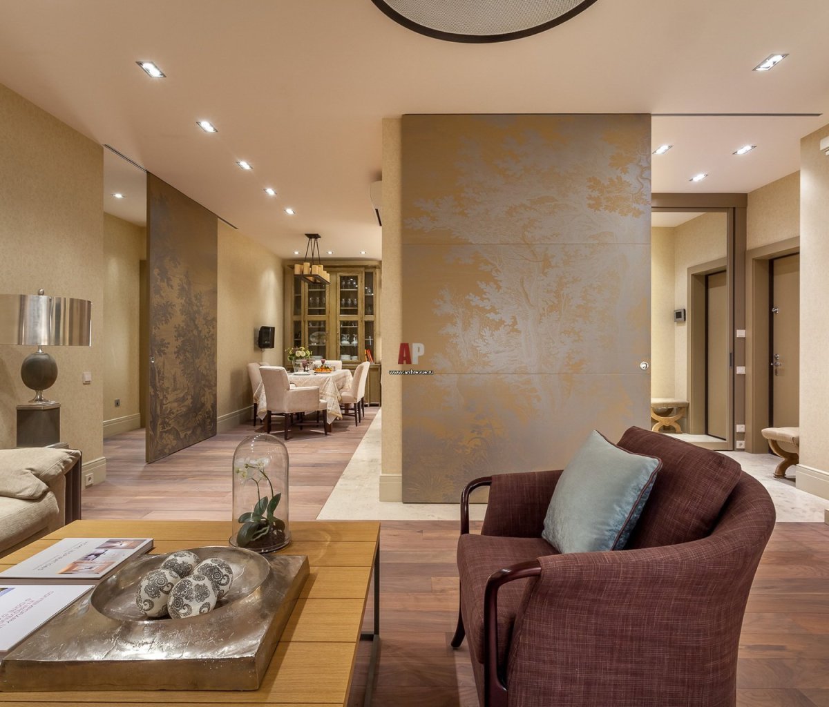 Интерьер в песочных тонах