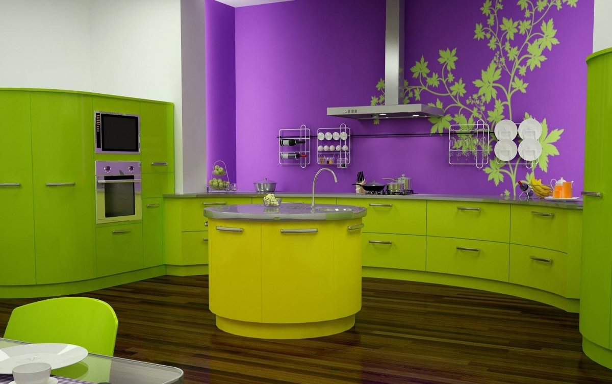 Зеленая палитра