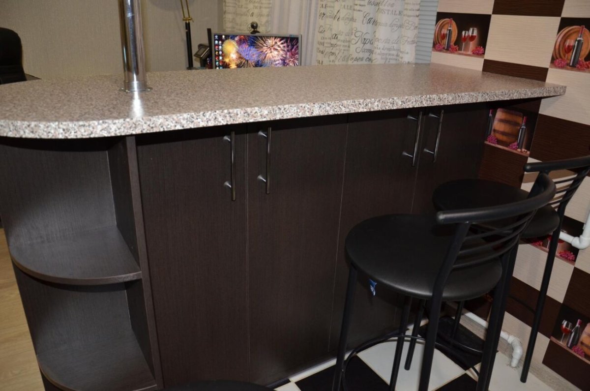 Барная стойка искусственный камень