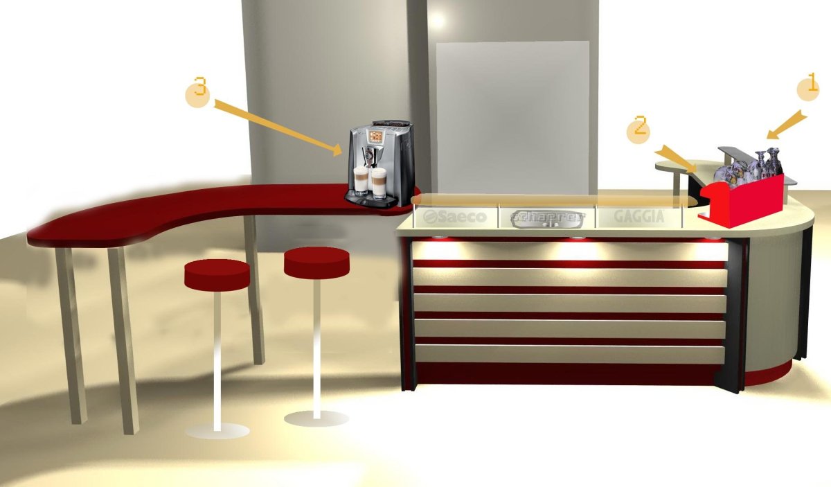 Лего барная стойка