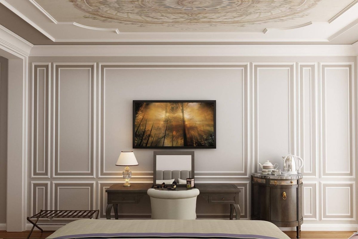 Телевизор в рамке из багета