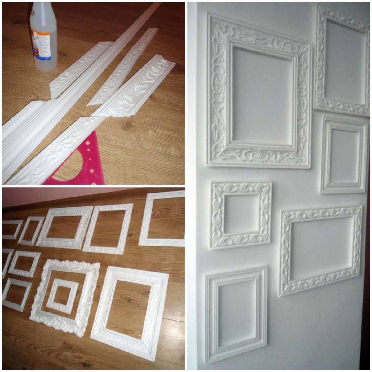 Багетные рамки в интерьере