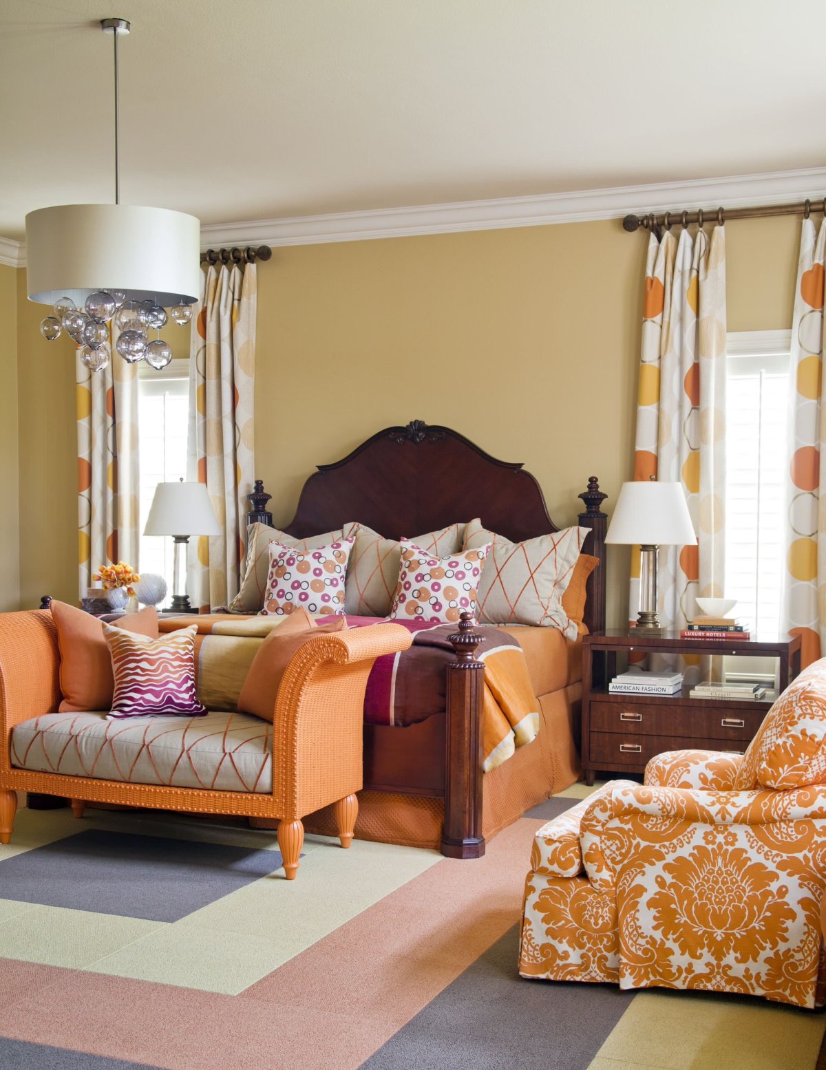 Спальня в африканском стиле