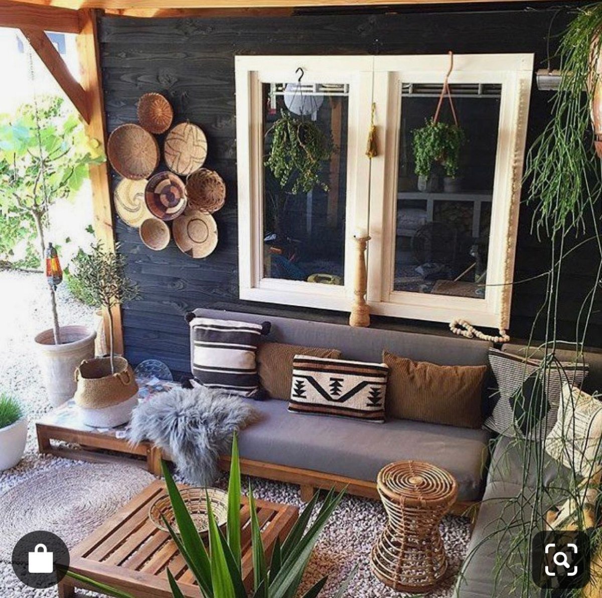 Декор веранды