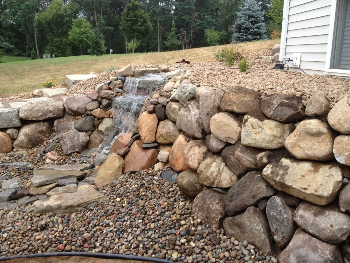 Подпорная стенка Брусянский камень