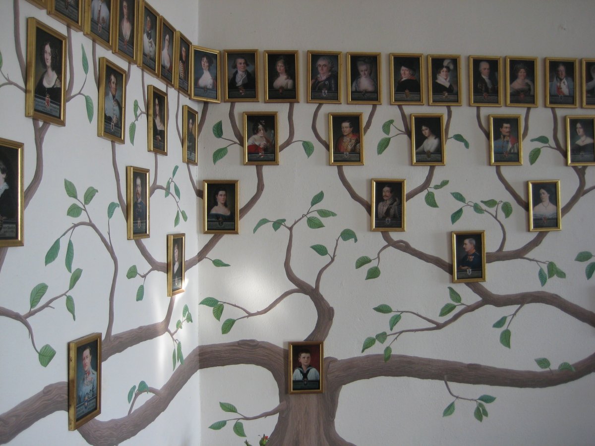 Фоторамка в виде дерева