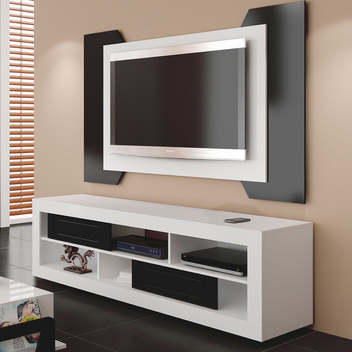 Навесной шкафчик для телевизора