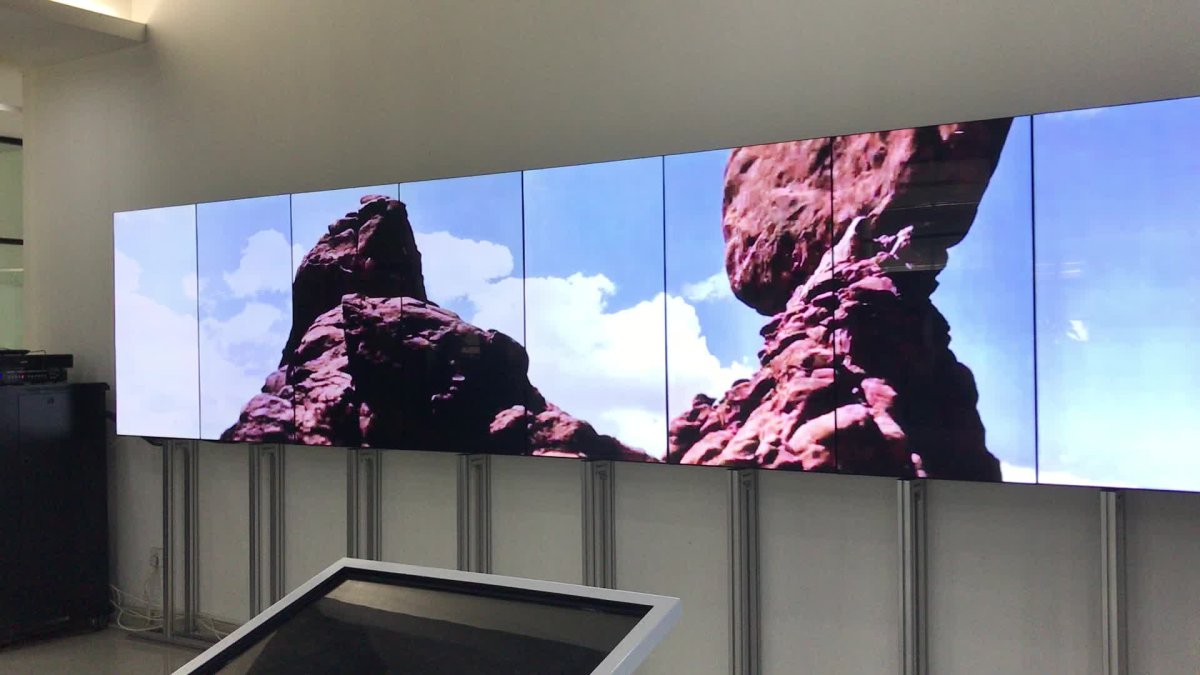 Самсунг панели 55 дюймов бесшовные 4к видеостена