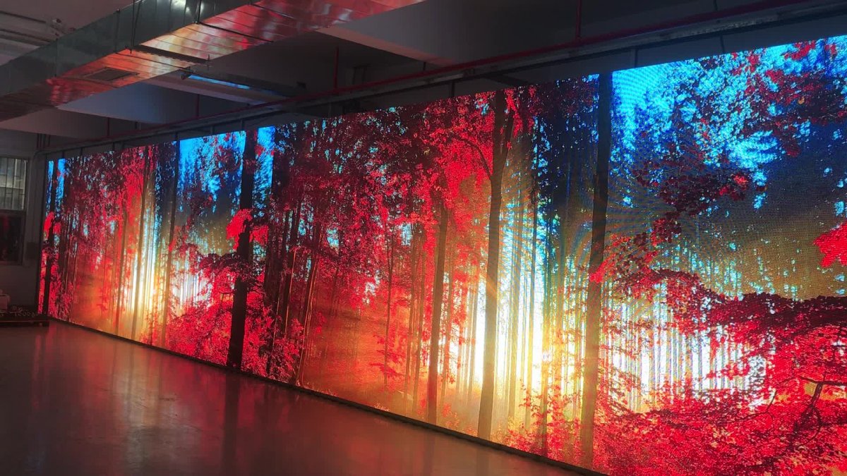 Полноцветный светодиодный экран