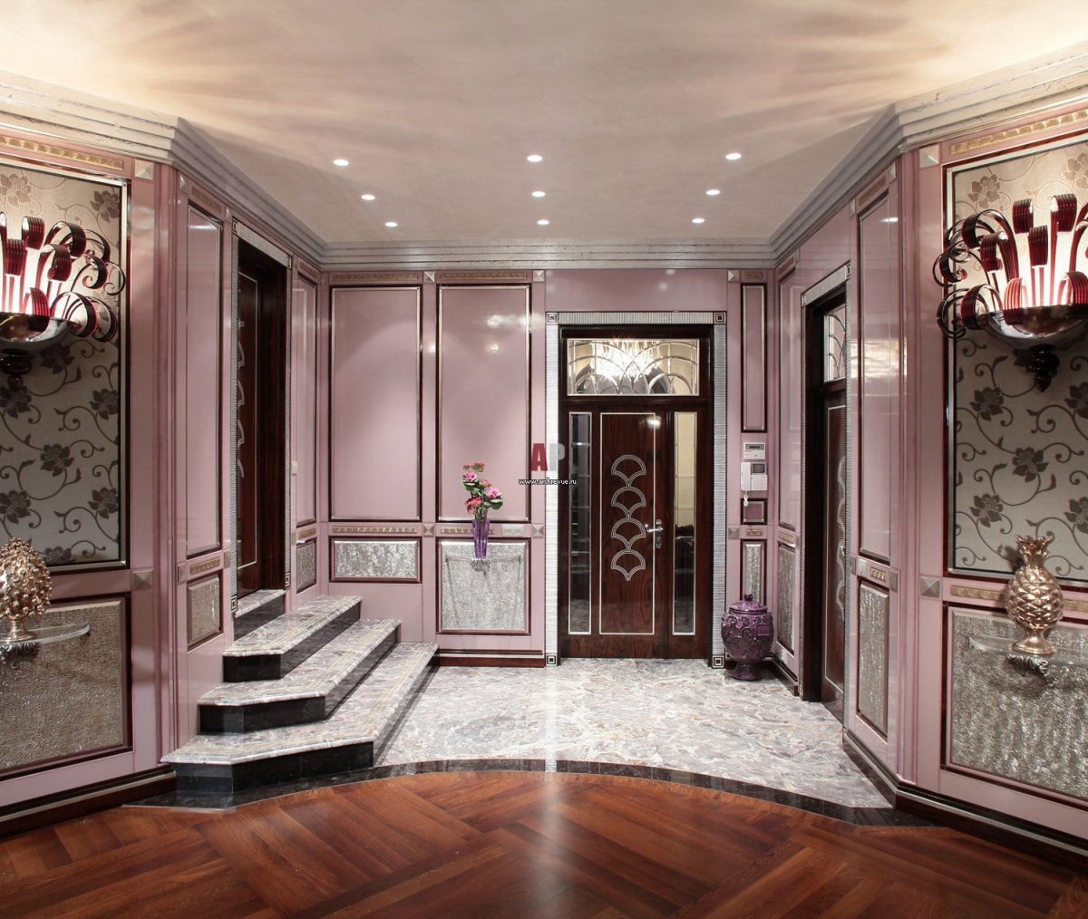 Шкаф купе арт деко