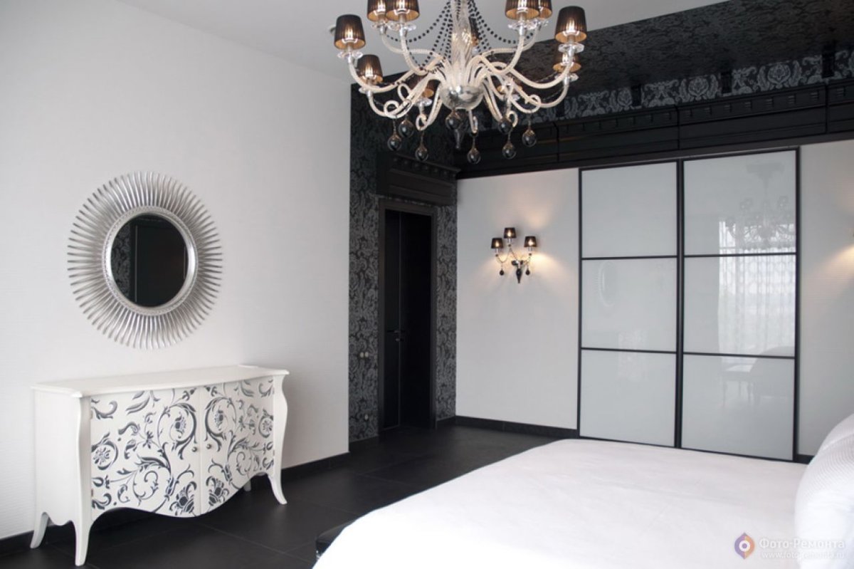 Коридор а стиле АРД деко с фотообоями