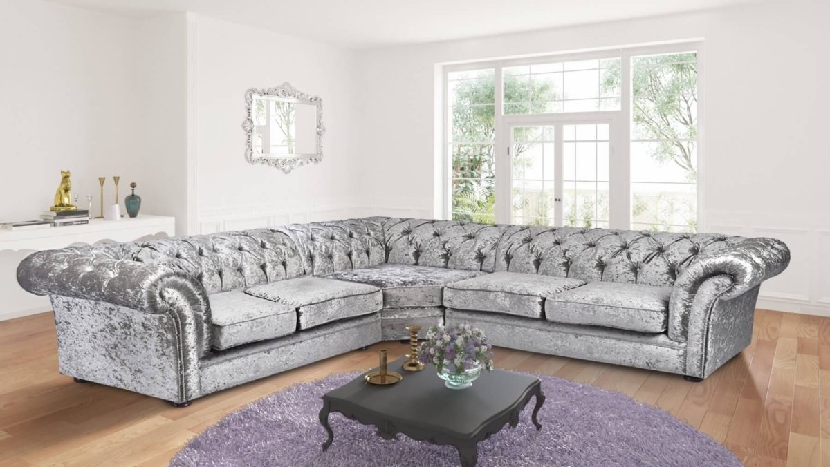 Темно синий диван