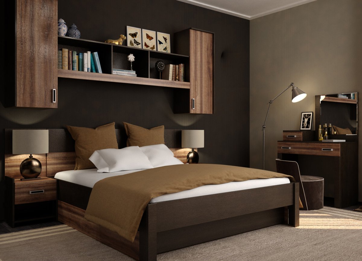 Цвет венге в интерьере