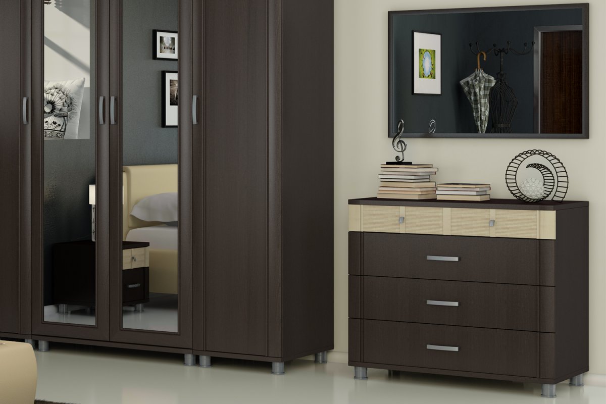 Сочетание цвета венге