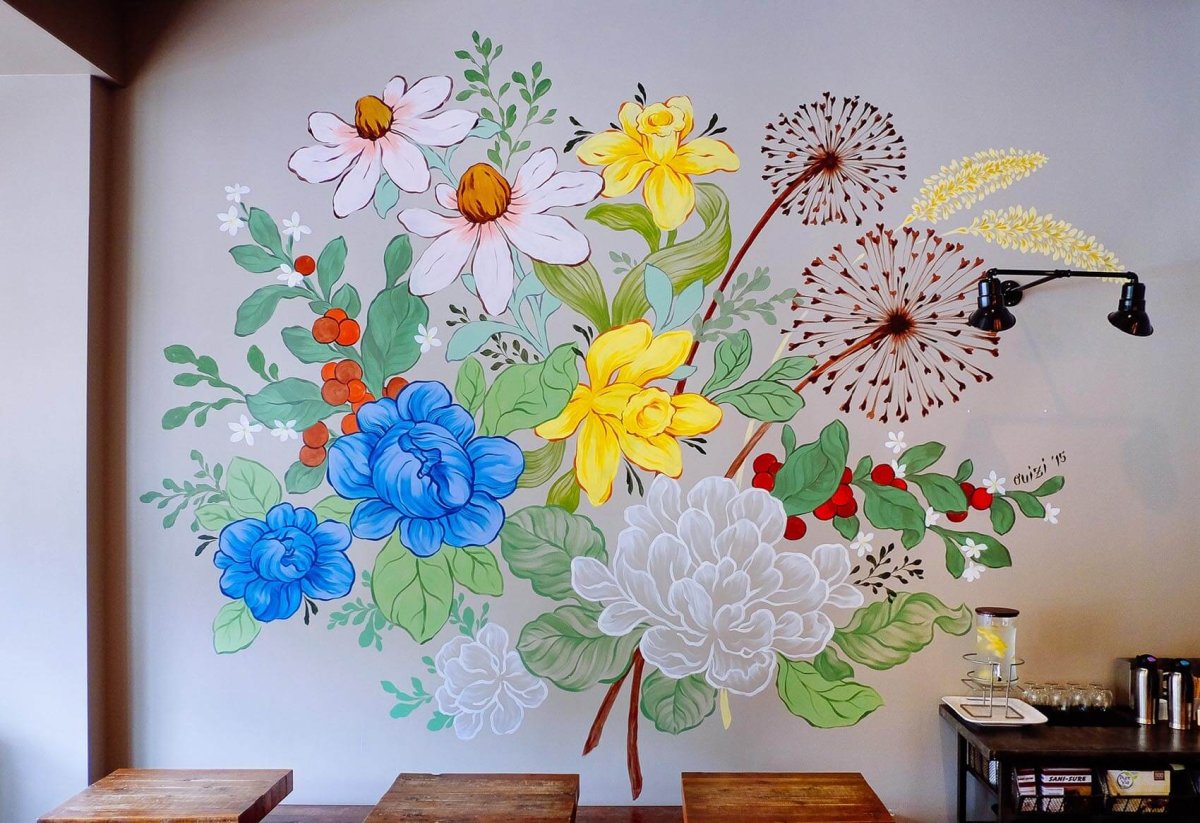 Акварель ромашки