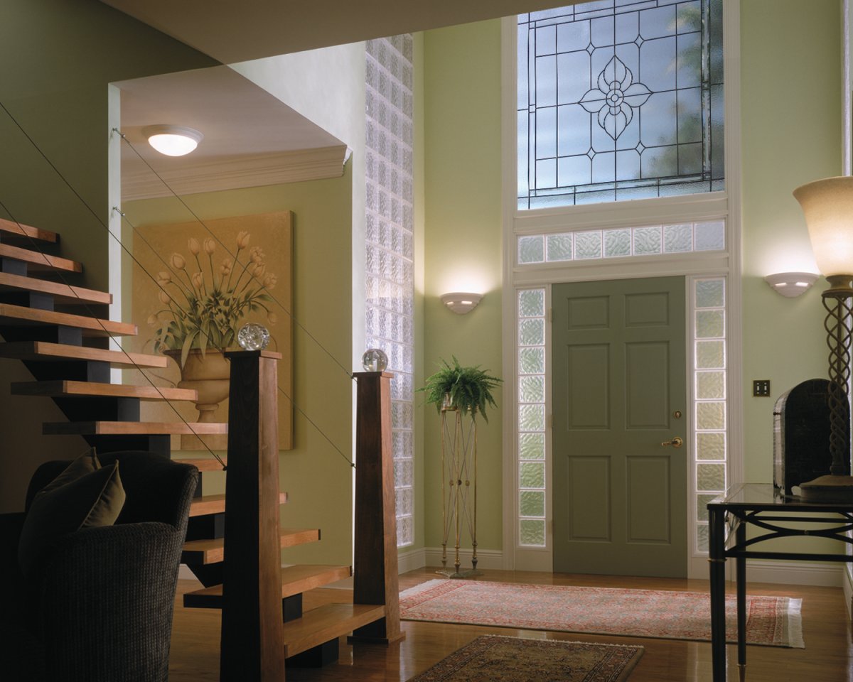 Декоративные стеклянные блоки