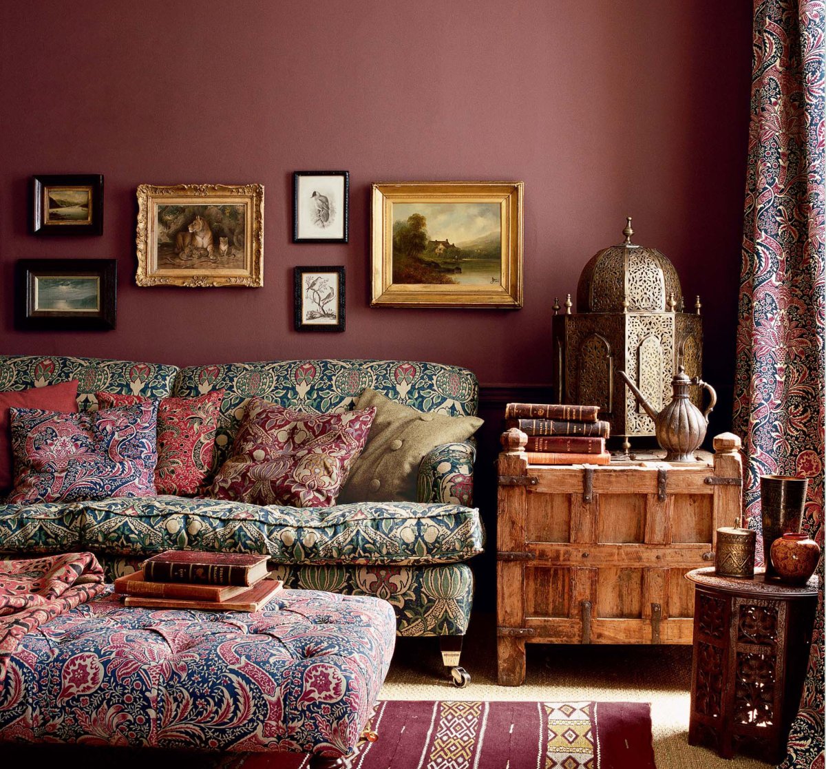 Английский колониальный стиль Моррис