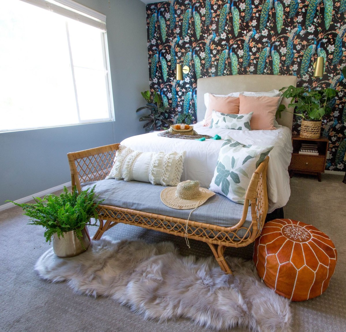 Спальня в стиле бохо Шик Марокко