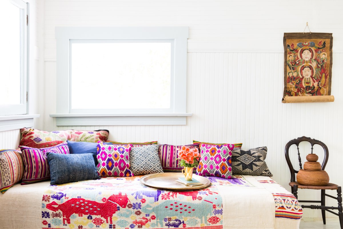 Интерьер бохо в квартире