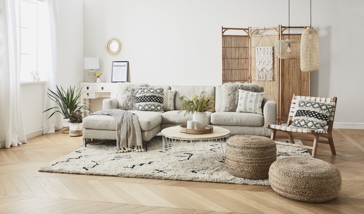 Сканди бохо ковер