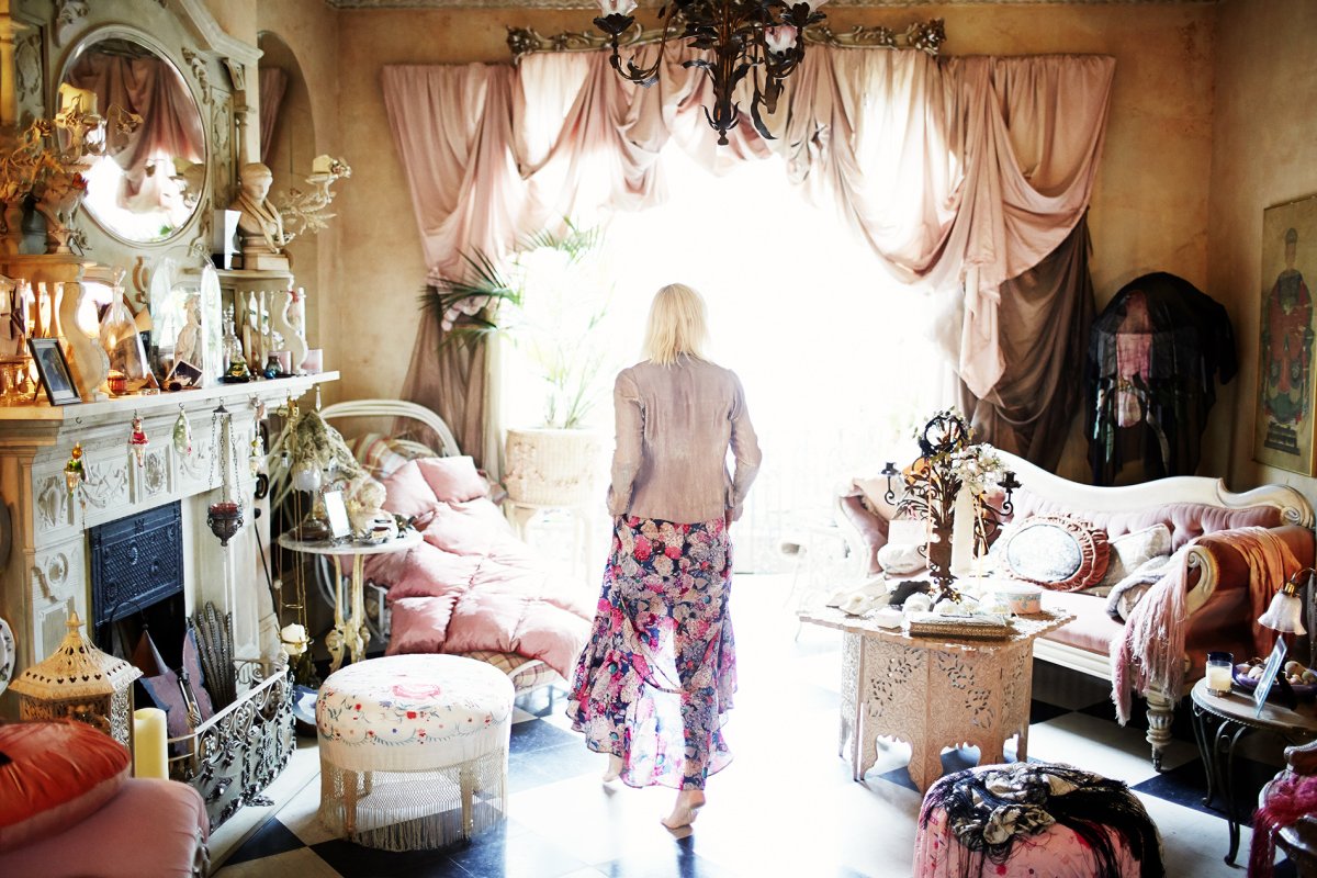 Богемный Будуар интерьер