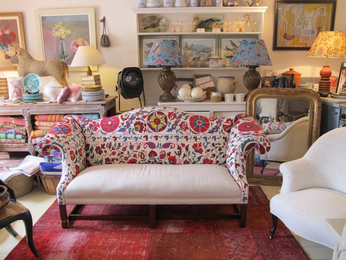 Эклектический бохо стиль в интерьере