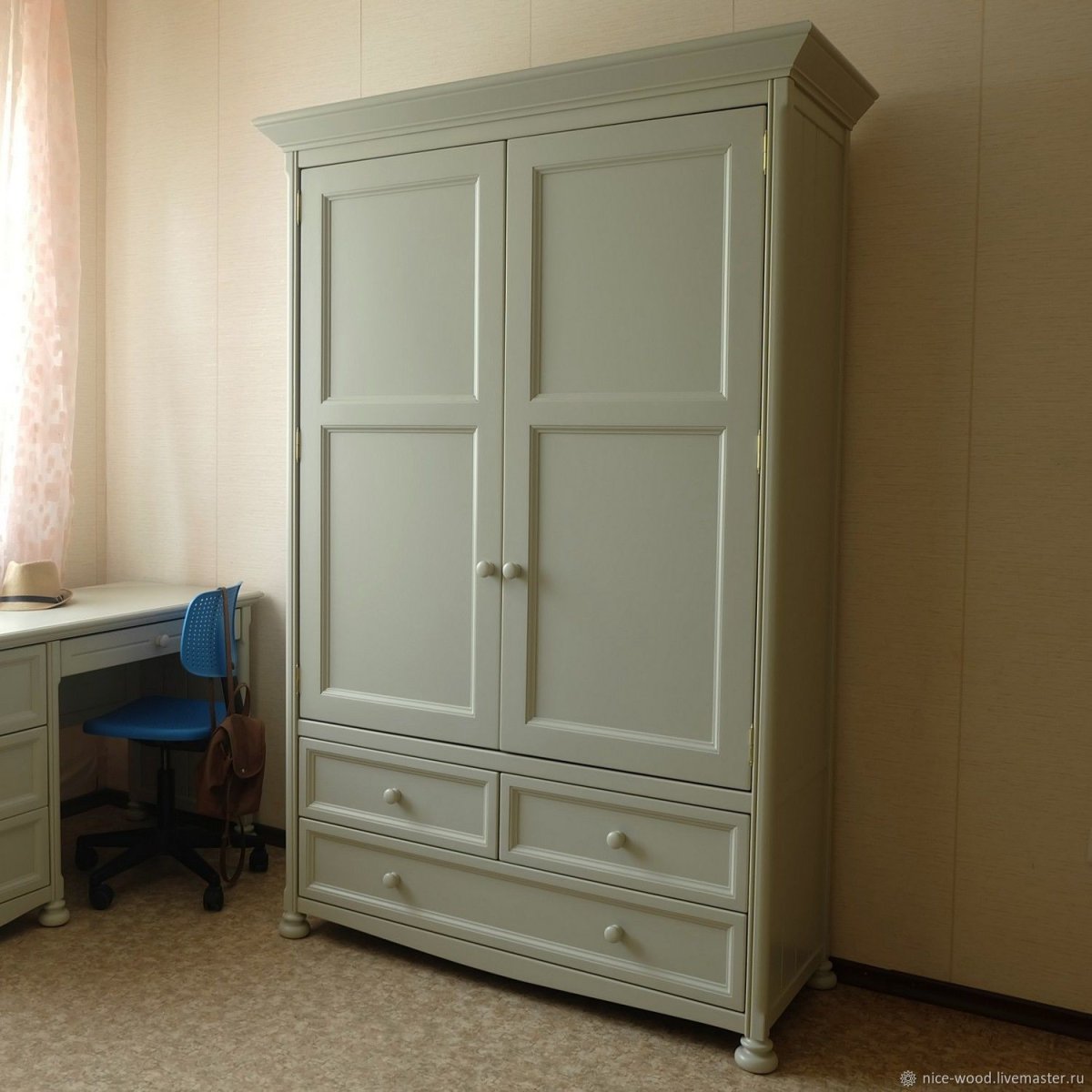 Шкаф Прованс олива