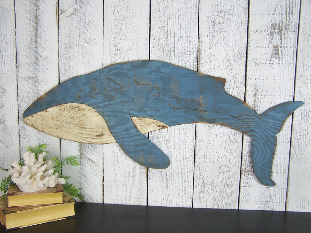 Наклейка - киты