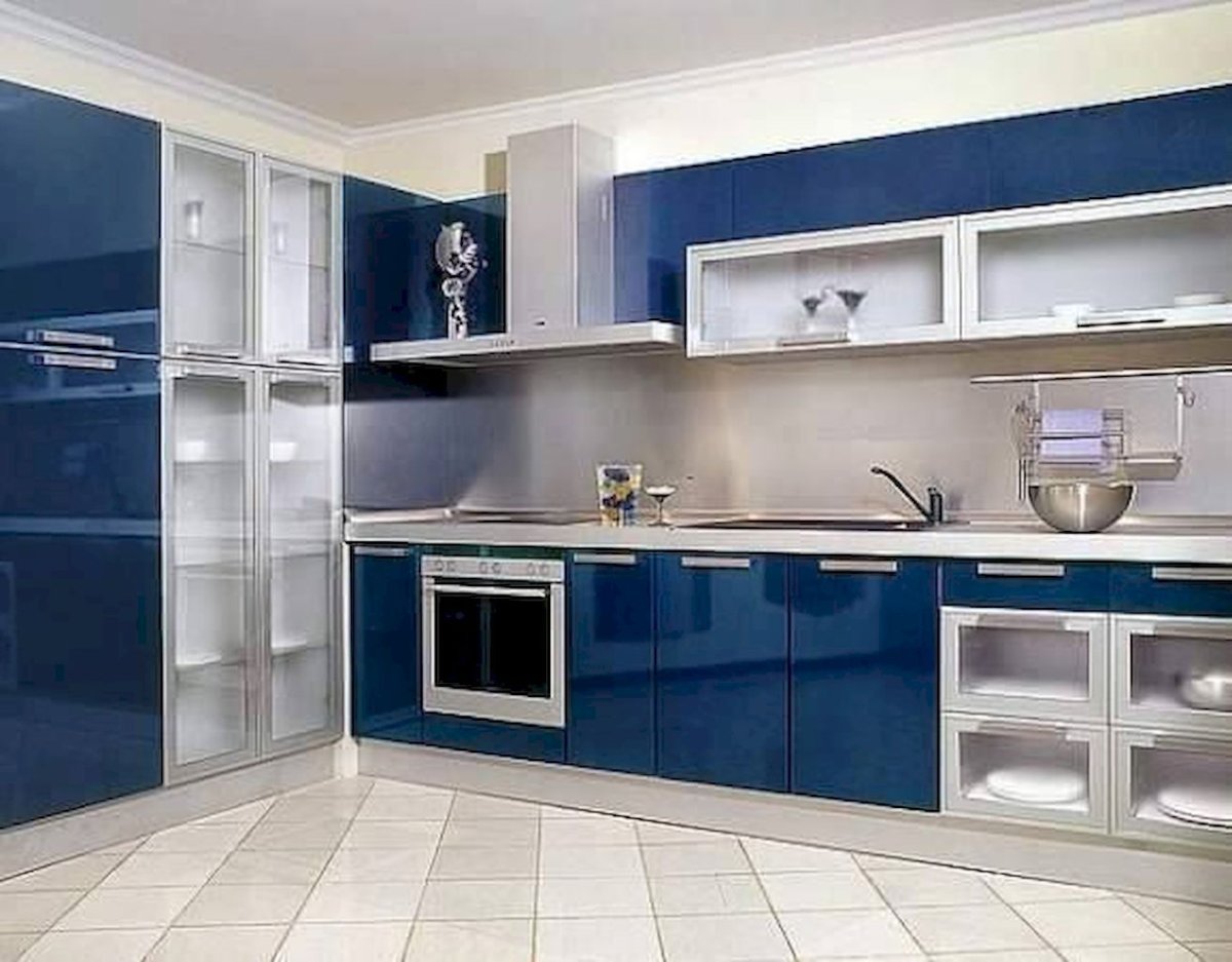 Кухня Мария Доминика синяя