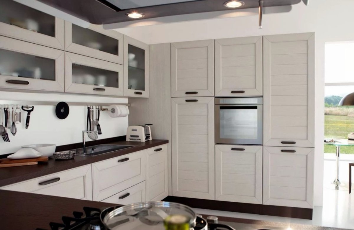 Модерн кухня рамочный фасад