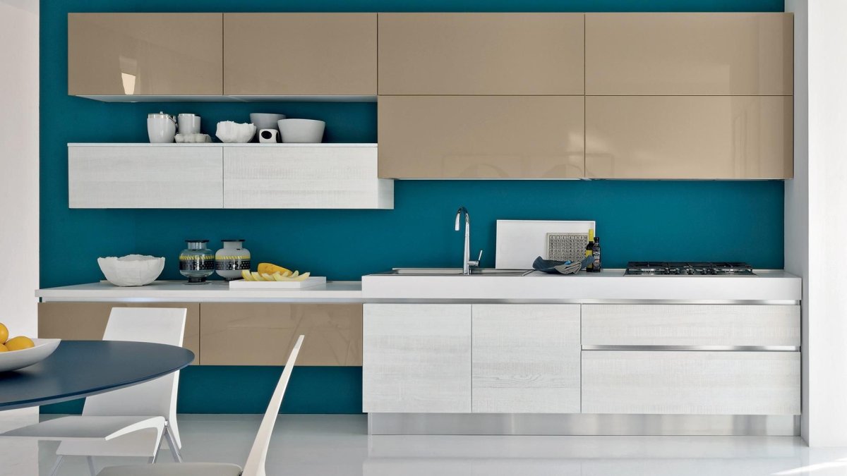 Кухонный гарнитур без ручек