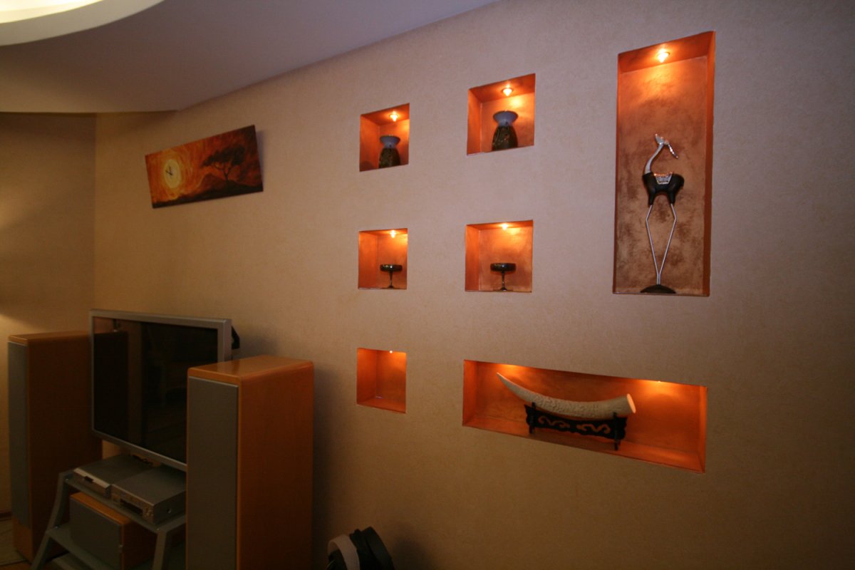 Ниши в интерьере